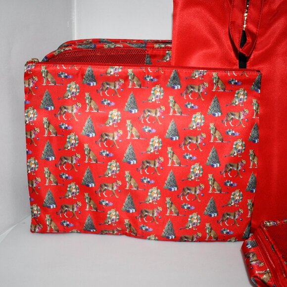 Southern Living 6-Piece Cheetah Packing Cube Set #F24PACK002 NWT - Picture 5 of 6